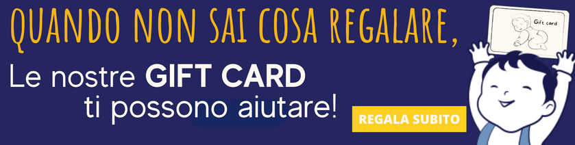 Regala una gift card: scegli l'importo!